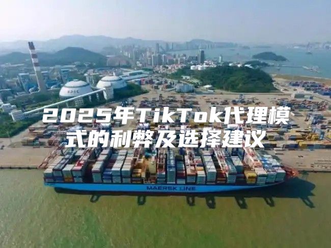 2025年TikTok代理模式的利弊及选择建议