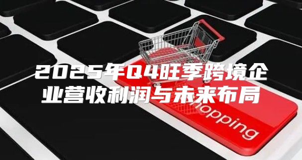 2025年Q4旺季跨境企业营收利润与未来布局