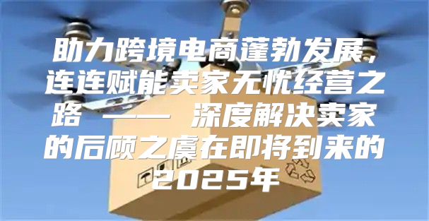 助力跨境电商蓬勃发展，连连赋能卖家无忧经营之路 —— 深度解决卖家的后顾之虞在即将到来的2025年