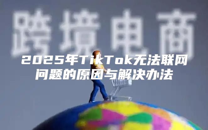 2025年TikTok无法联网问题的原因与解决办法