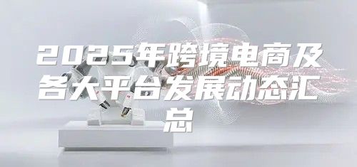 2025年跨境电商及各大平台发展动态汇总
