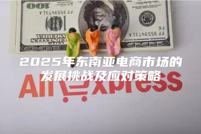 2025年东南亚电商市场的发展挑战及应对策略