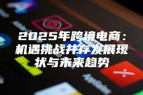 2025年跨境电商：机遇挑战并存发展现状与未来趋势