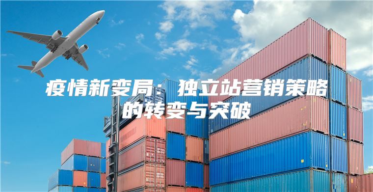 疫情新变局：独立站营销策略的转变与突破