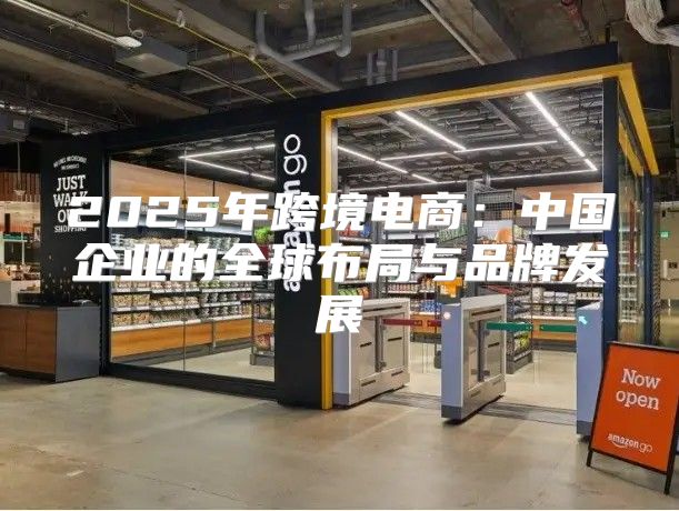 2025年跨境电商：中国企业的全球布局与品牌发展