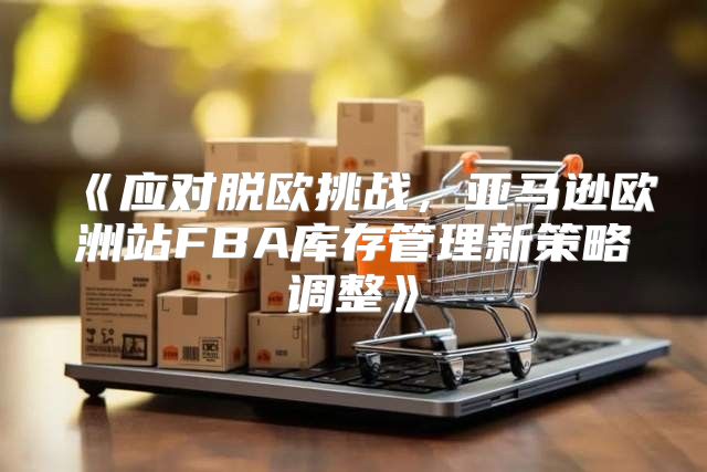 应对脱欧挑战，亚马逊欧洲站FBA库存管理新策略调整