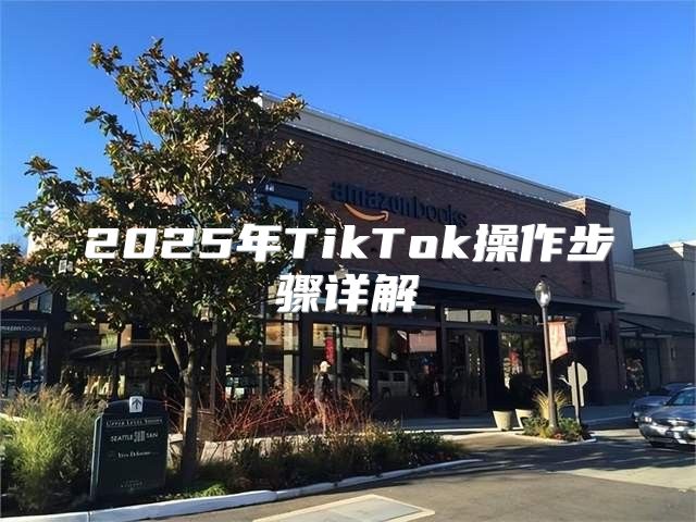 2025年TikTok操作步骤详解