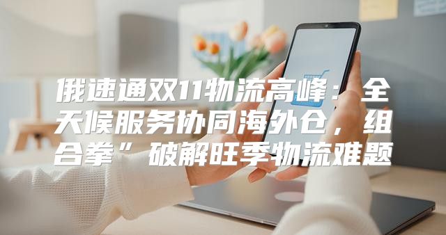 俄速通双11物流高峰：全天候服务协同海外仓，组合拳”破解旺季物流难题