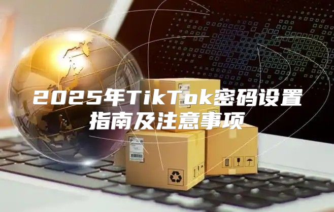 2025年TikTok密码设置指南及注意事项
