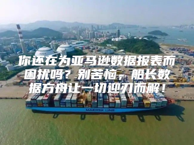 你还在为亚马逊数据报表而困扰吗？别苦恼，船长数据方舟让一切迎刃而解！