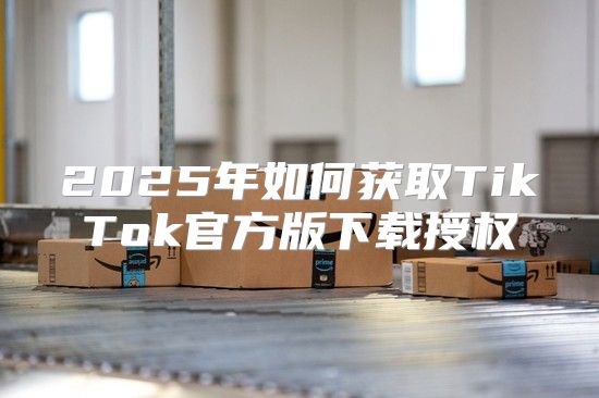 2025年如何获取TikTok官方版下载授权