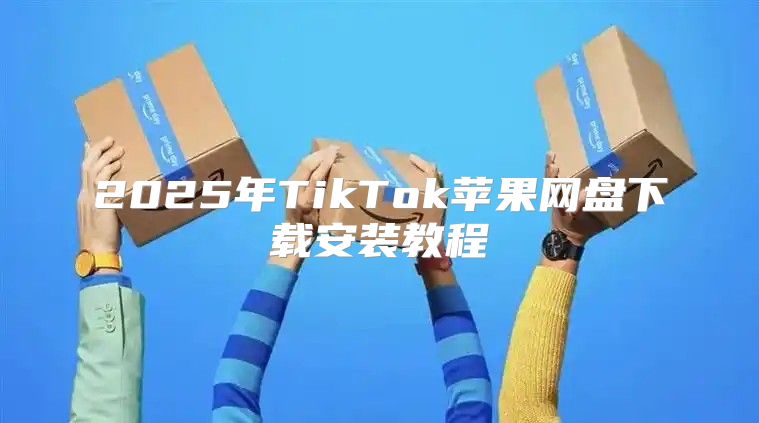 2025年TikTok苹果网盘下载安装教程