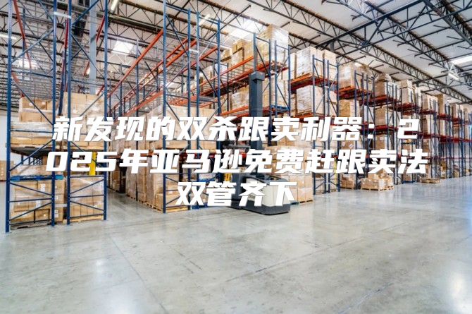 新发现的双杀跟卖利器：2025年亚马逊免费赶跟卖法双管齐下