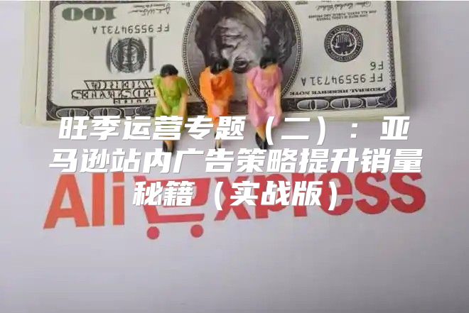 旺季运营专题二：亚马逊站内广告策略提升销量秘籍实战版