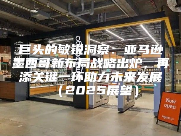 巨头的敏锐洞察：亚马逊墨西哥新布局战略出炉，再添关键一环助力未来发展2025展望