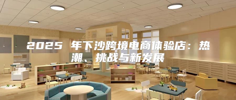 2025 年下沙跨境电商体验店：热潮、挑战与新发展