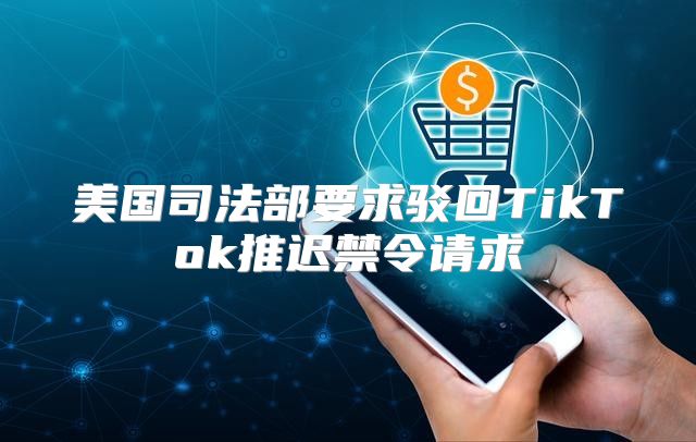 美国司法部要求驳回TikTok推迟禁令请求