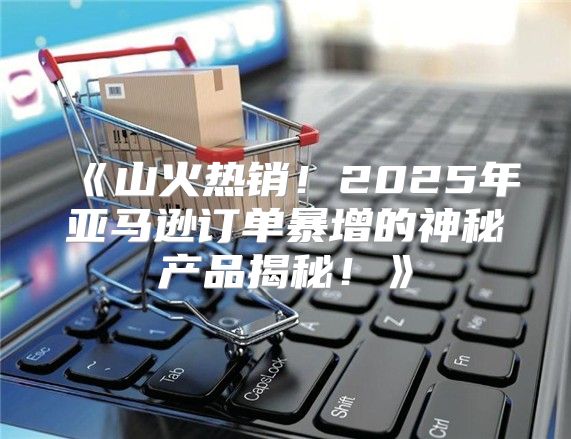 山火热销！2025年亚马逊订单暴增的神秘产品揭秘！