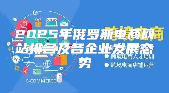 2025年俄罗斯电商网站排名及各企业发展态势