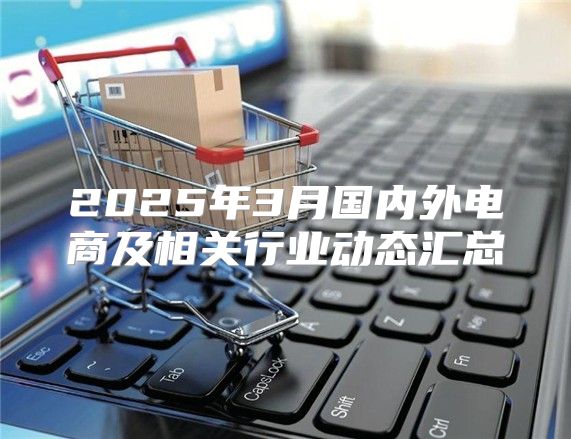 2025年3月国内外电商及相关行业动态汇总