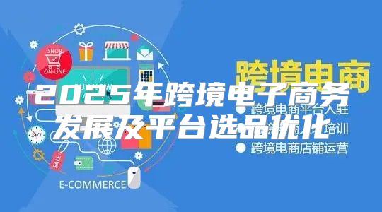 2025年跨境电子商务发展及平台选品优化
