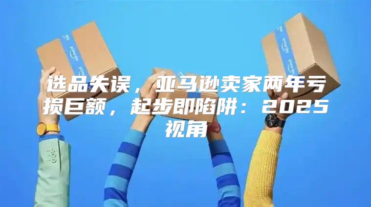选品失误，亚马逊卖家两年亏损巨额，起步即陷阱：2025视角