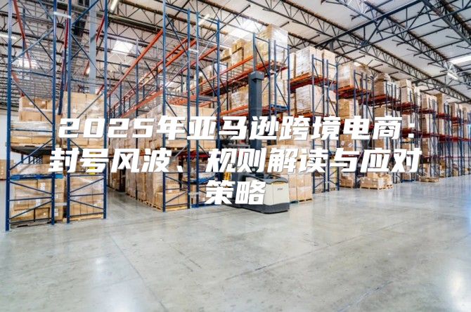 2025年亚马逊跨境电商：封号风波、规则解读与应对策略