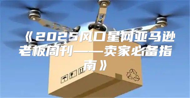 2025风口星网亚马逊老板周刊——卖家必备指南