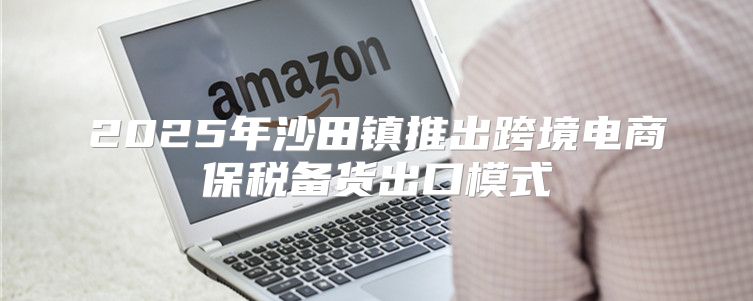 2025年沙田镇推出跨境电商保税备货出口模式