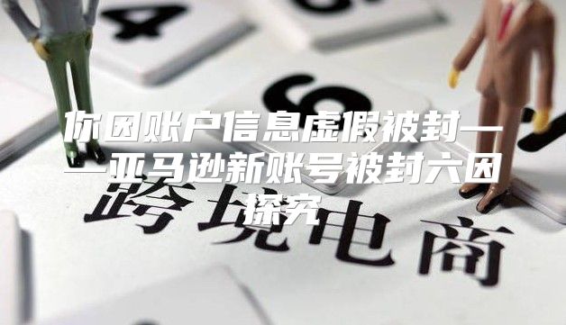 你因账户信息虚假被封——亚马逊新账号被封六因探究