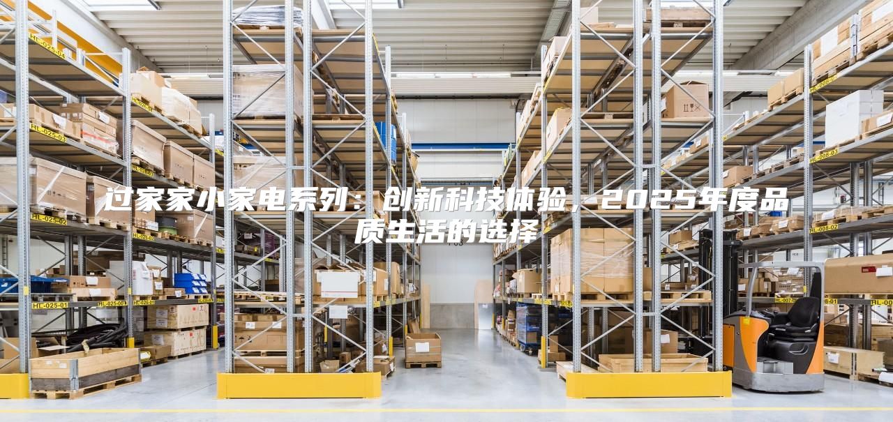 过家家小家电系列：创新科技体验，2025年度品质生活的选择