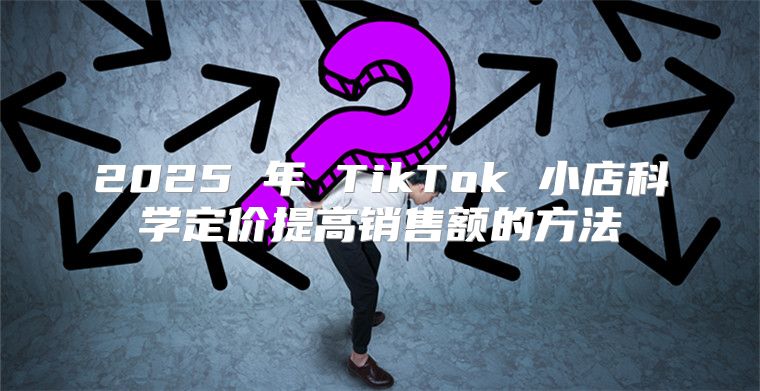 2025 年 TikTok 小店科学定价提高销售额的方法