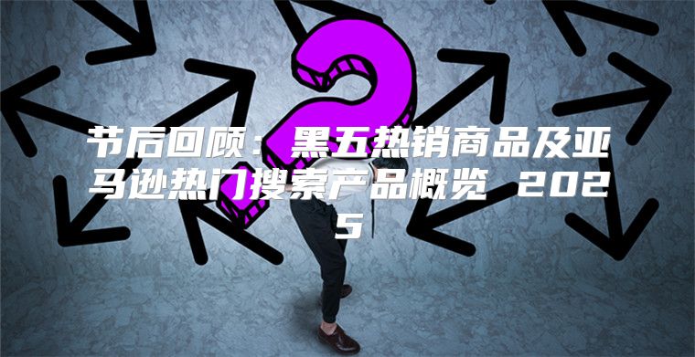 节后回顾：黑五热销商品及亚马逊热门搜索产品概览 2025
