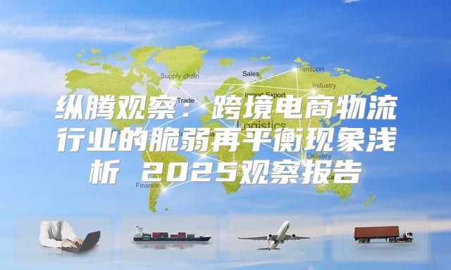 纵腾观察：跨境电商物流行业的脆弱再平衡现象浅析 2025观察报告