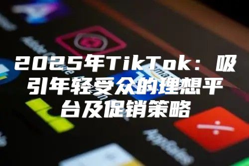 2025年TikTok：吸引年轻受众的理想平台及促销策略