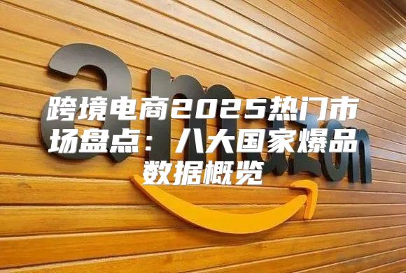 跨境电商2025热门市场盘点：八大国家爆品数据概览