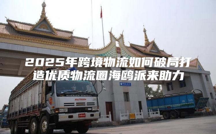2025年跨境物流如何破局打造优质物流圈海鸥派来助力