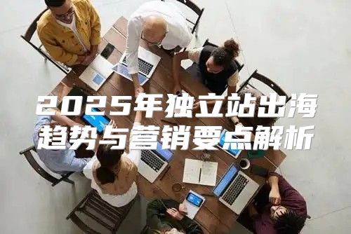 2025年独立站出海趋势与营销要点解析