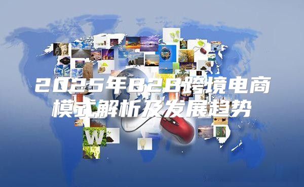 2025年B2B跨境电商模式解析及发展趋势