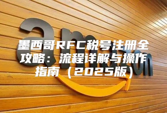 墨西哥RFC税号注册全攻略：流程详解与操作指南2025版