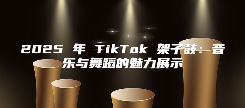 2025 年 TikTok 架子鼓：音乐与舞蹈的魅力展示