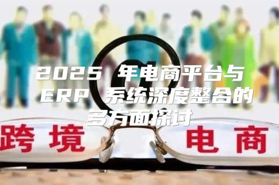 2025 年电商平台与 ERP 系统深度整合的多方面探讨