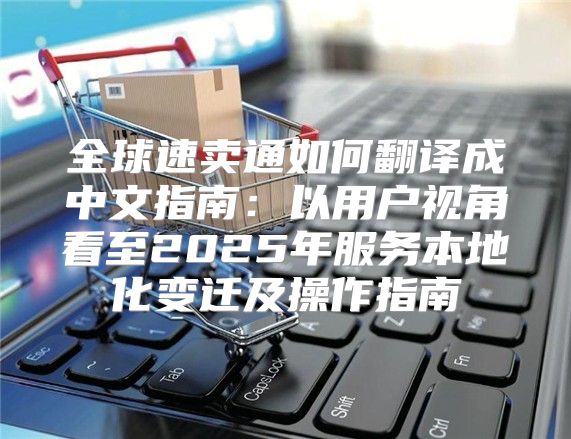 全球速卖通如何翻译成中文指南：以用户视角看至2025年服务本地化变迁及操作指南