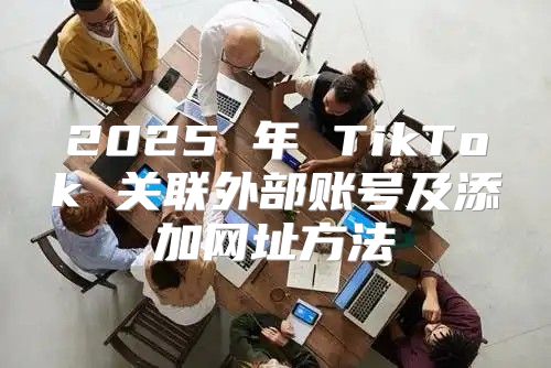 2025 年 TikTok 关联外部账号及添加网址方法