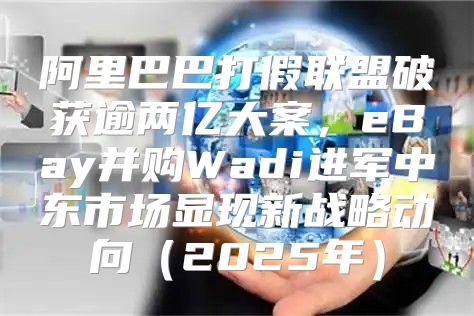 阿里巴巴打假联盟破获逾两亿大案，eBay并购Wadi进军中东市场显现新战略动向2025年