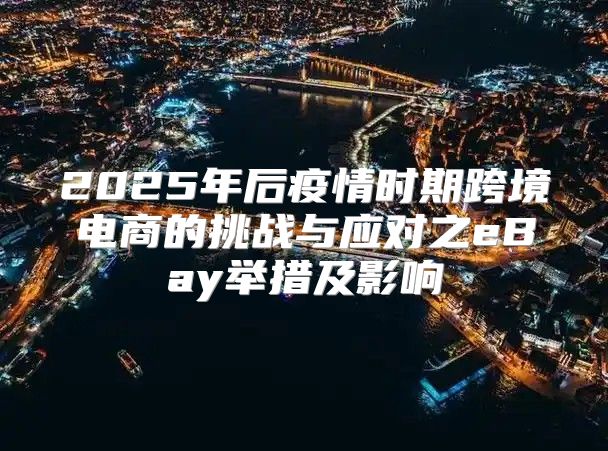 2025年后疫情时期跨境电商的挑战与应对之eBay举措及影响