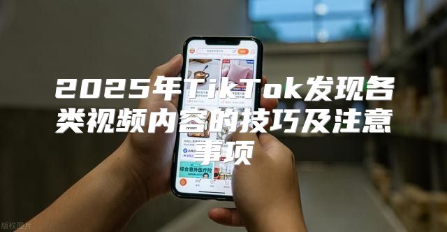 2025年TikTok发现各类视频内容的技巧及注意事项