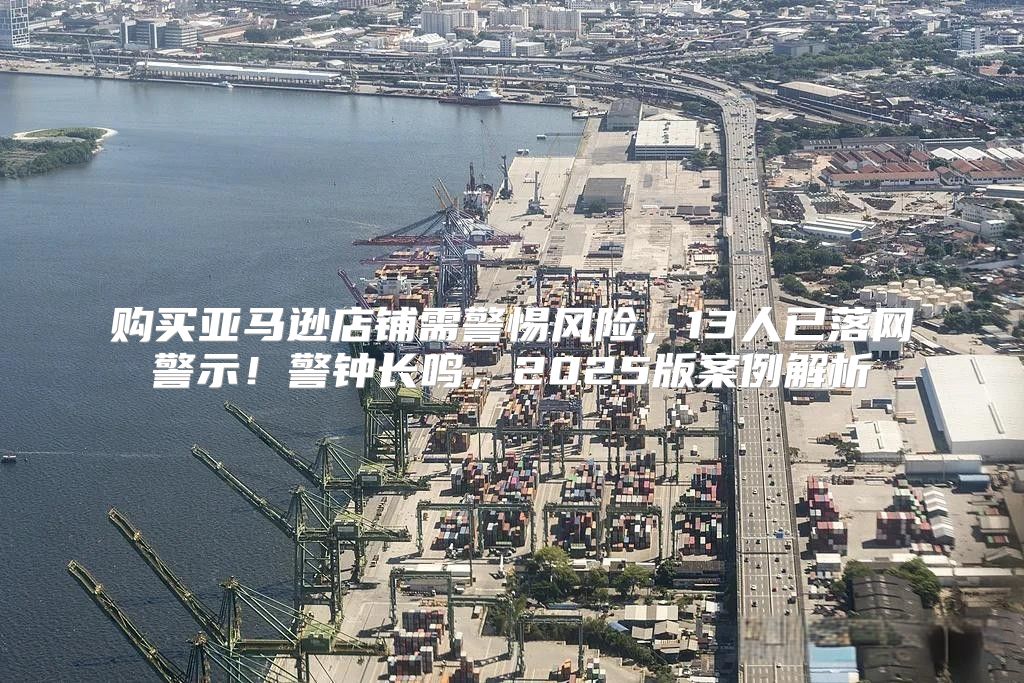 购买亚马逊店铺需警惕风险，13人已落网警示！警钟长鸣，2025版案例解析