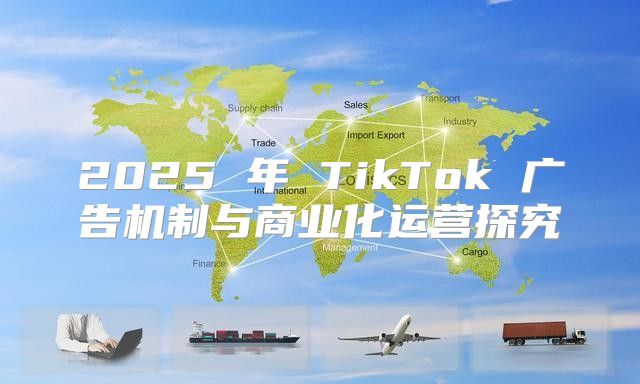 2025 年 TikTok 广告机制与商业化运营探究