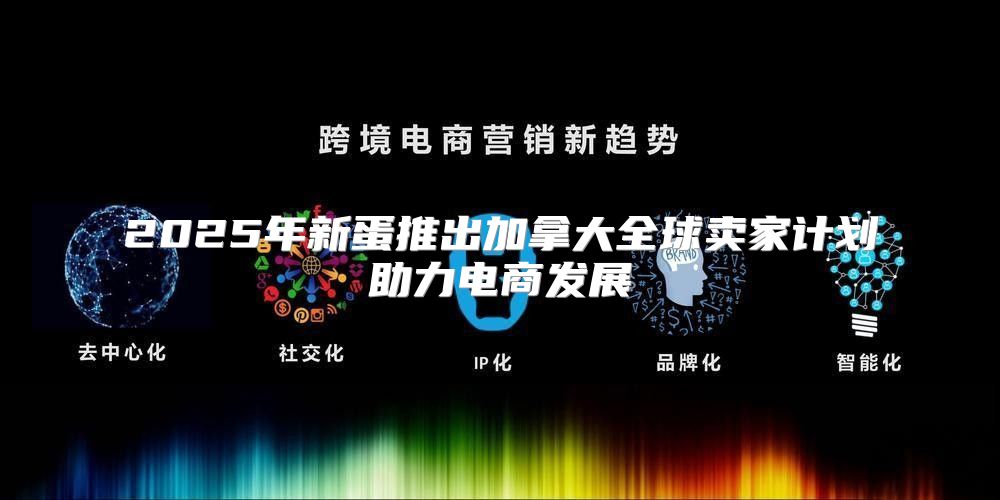 2025年新蛋推出加拿大全球卖家计划助力电商发展